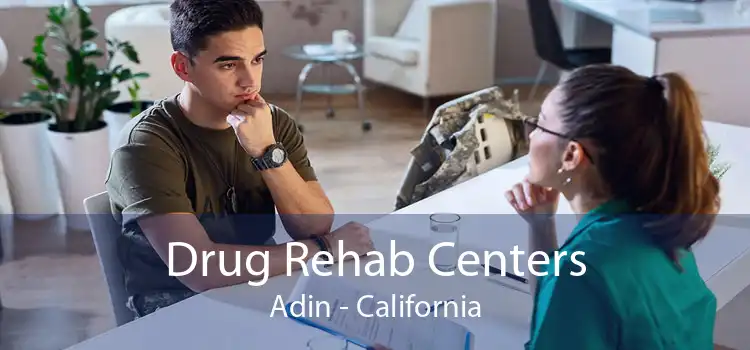 Drug Rehab Centers Adin - California