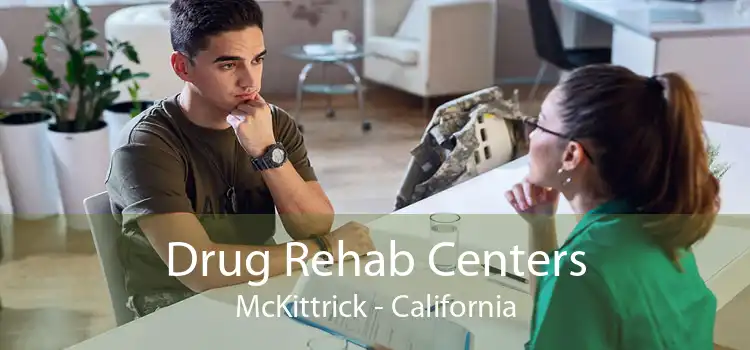 Drug Rehab Centers McKittrick - California