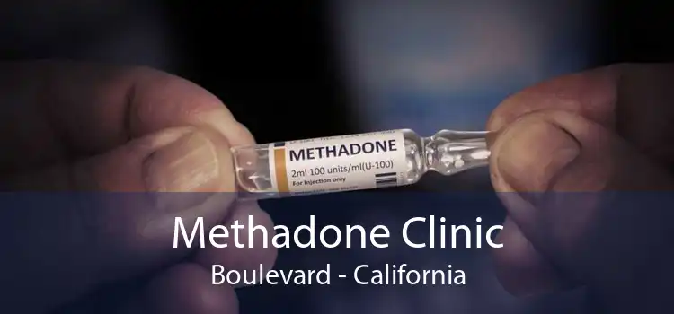 Methadone Clinic Boulevard - California