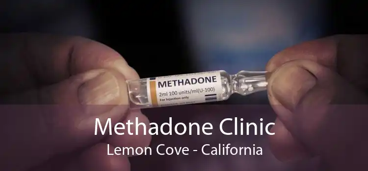 Methadone Clinic Lemon Cove - California