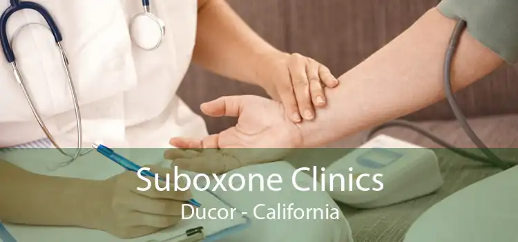 Suboxone Clinics Ducor - California