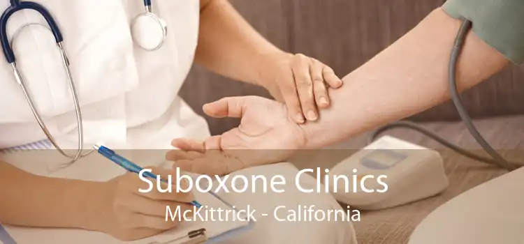 Suboxone Clinics McKittrick - California