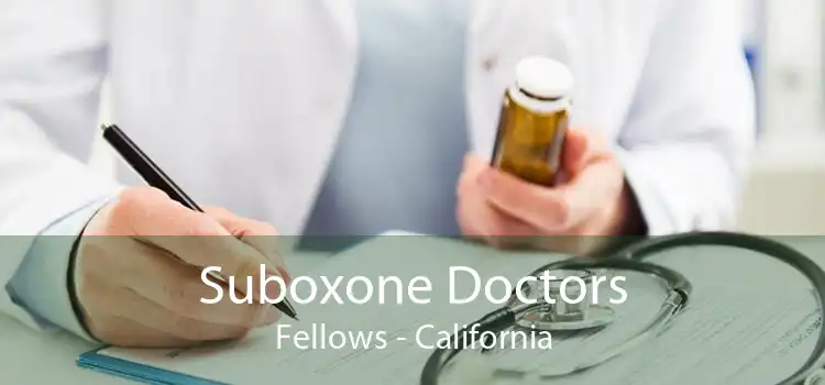 Suboxone Doctors Fellows - California
