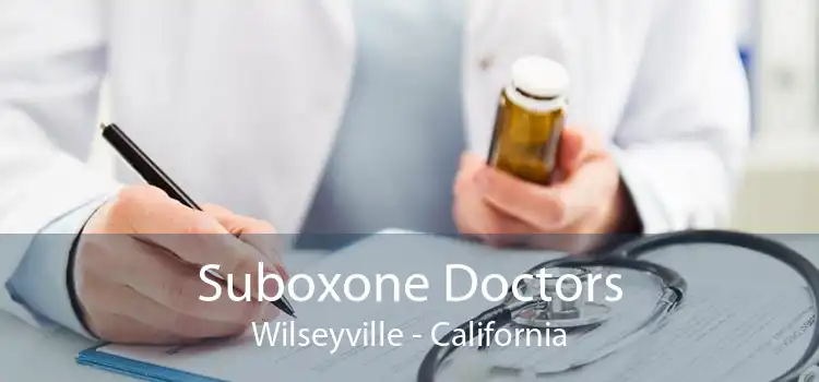 Suboxone Doctors Wilseyville - California